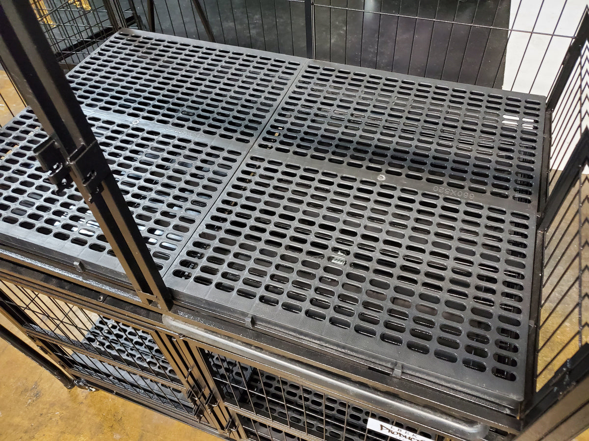 Plastic floor grid for dog crate hotsell